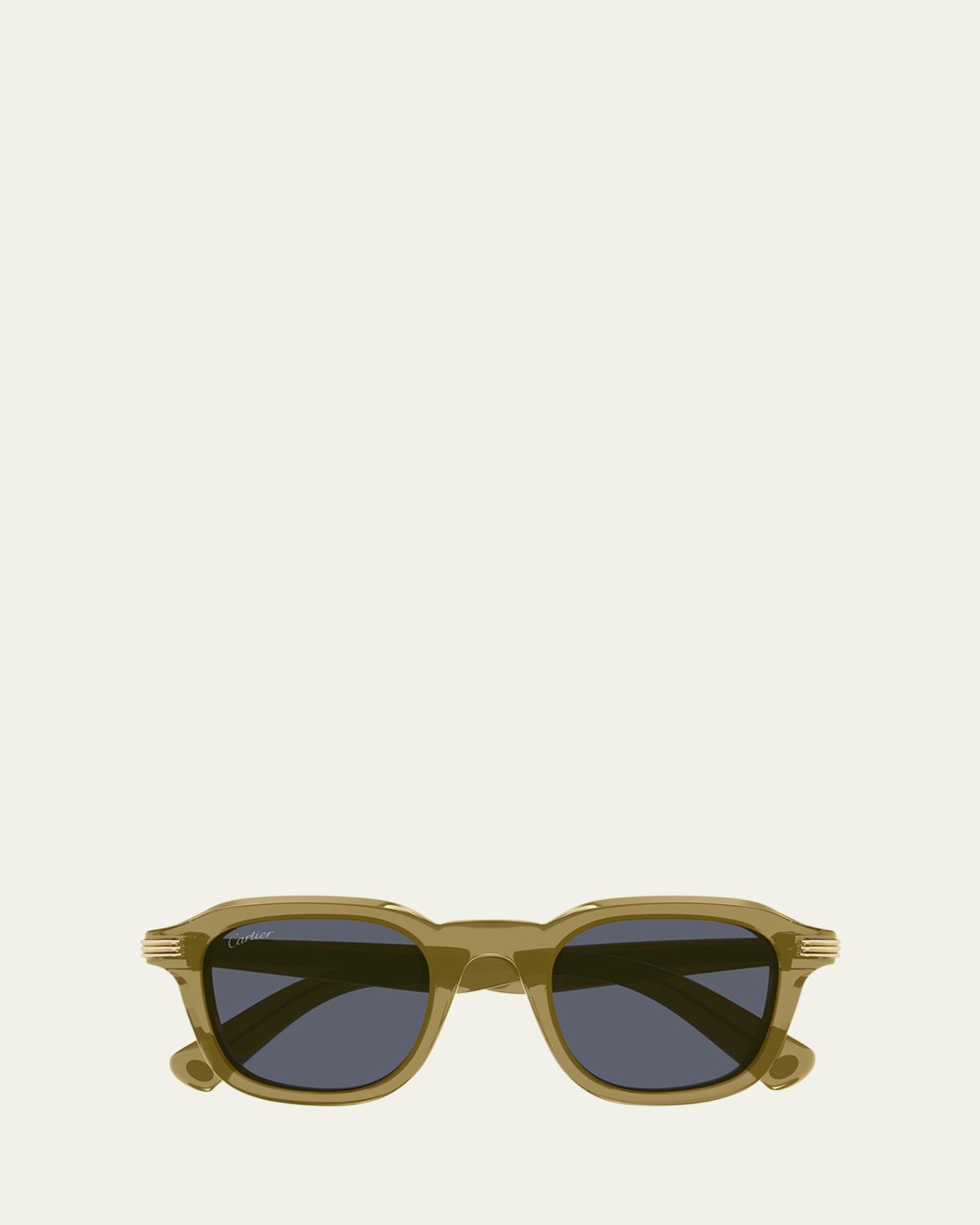 Cartier Men's CT0536S Acetate Rectangle Sunglasses | Thumbnail 3 Cartier Men's CT0536S Acetate Rectangle Sunglasses | Thumbnail 3