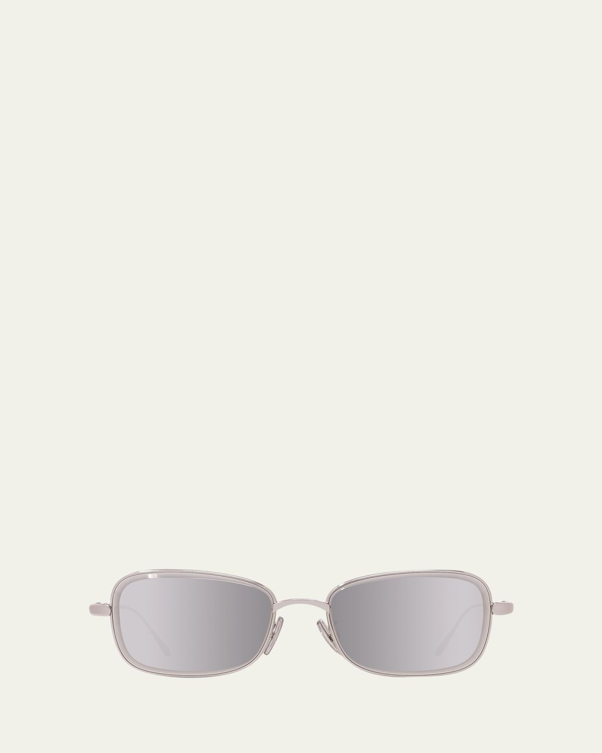 Loewe LW40159U Metal Square Sunglasses
