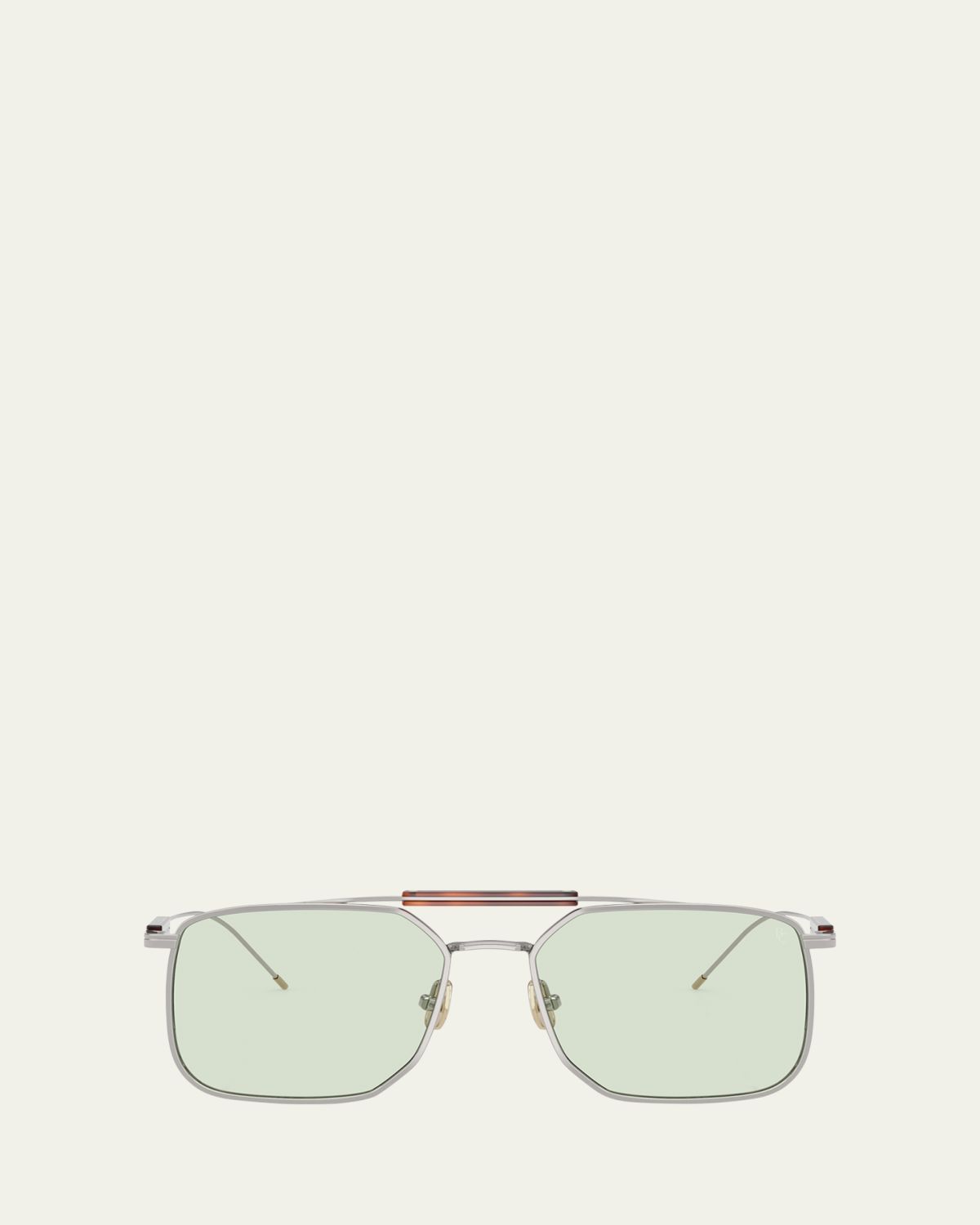 Brunello Cucinelli 0BC2005ST Square Metal Sunglasses