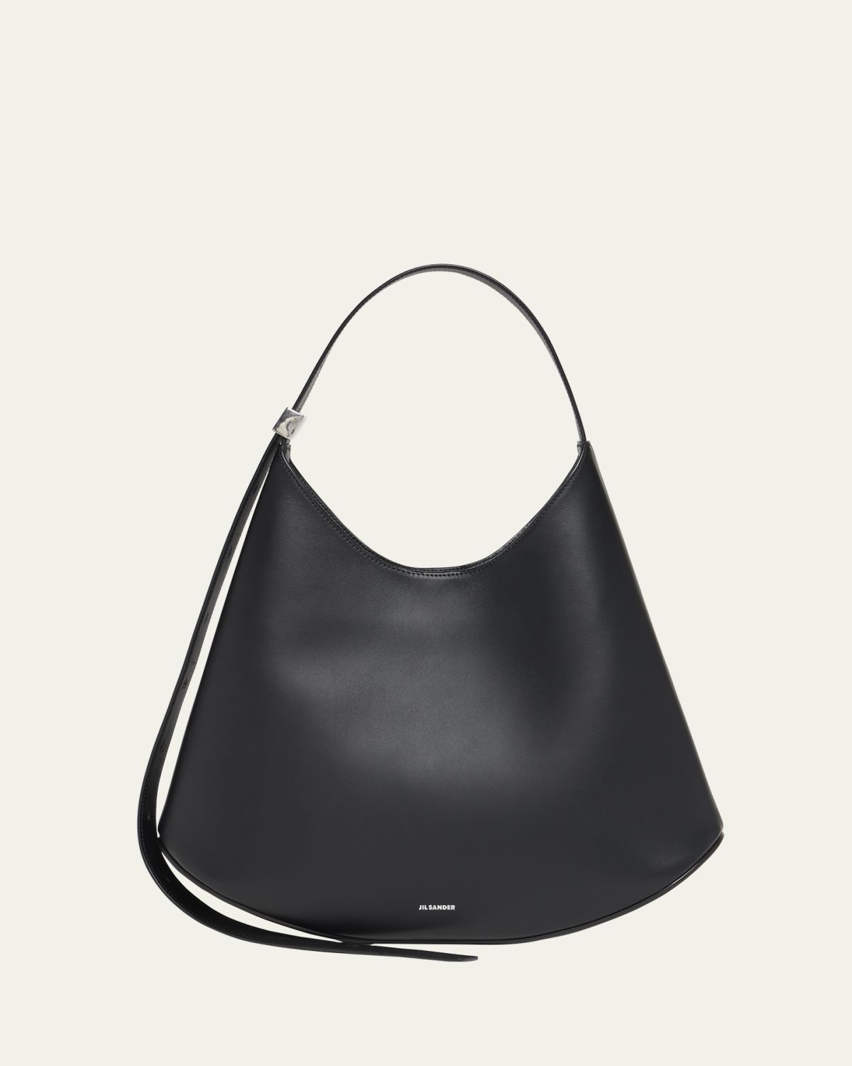 Jil Sander Eldorado Medium Calfskin Hobo Bag