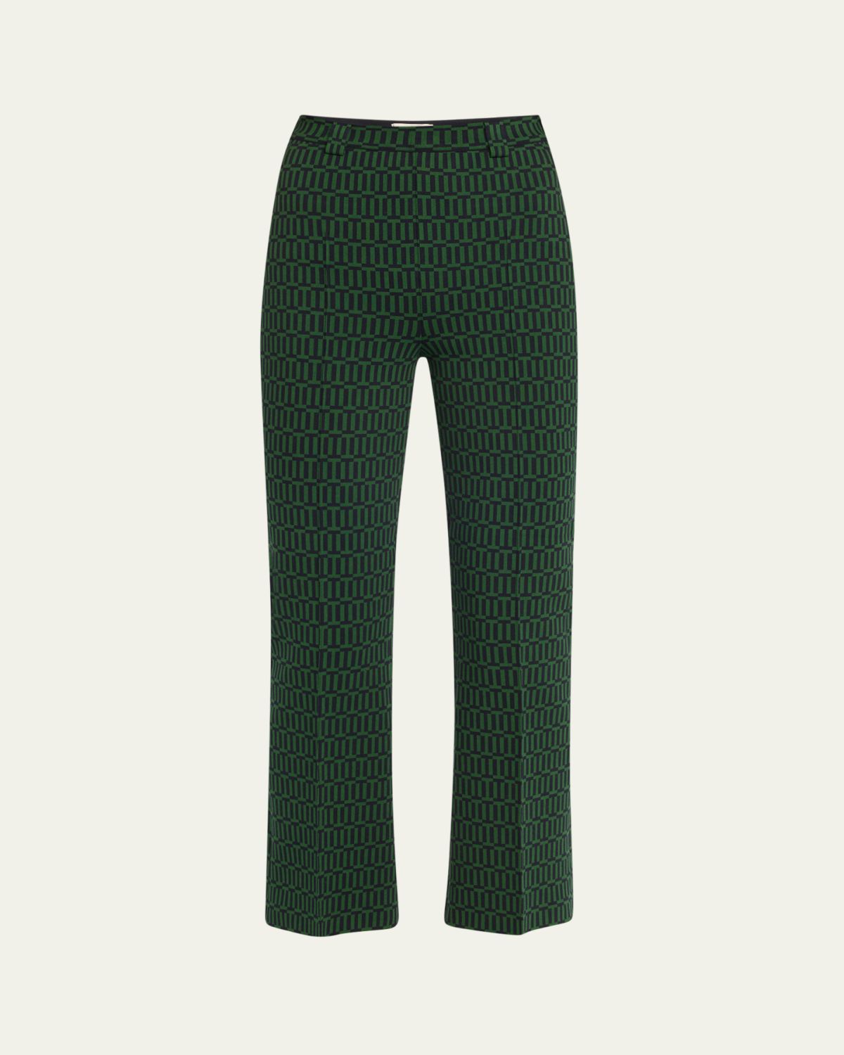 HIGH SPORT Charlie Geo-Jacquard Flared Pants