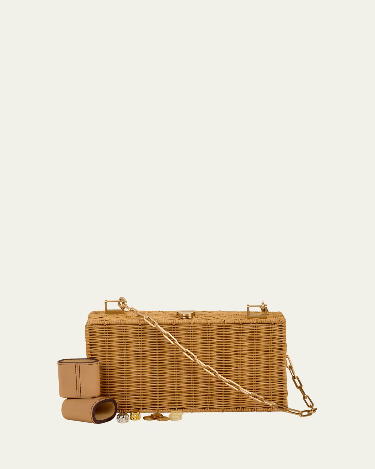 Cult Gaia The Backgammon Clutch Bag