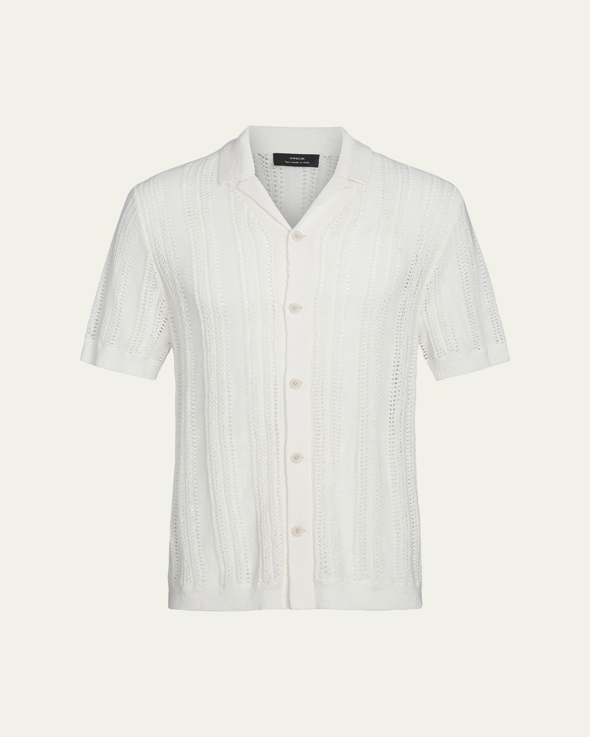Vince Men's Crochet Cabana Shirt