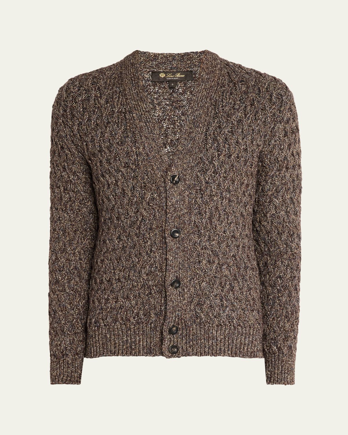Loro Piana Men's Torriggia Cotton Cardigan