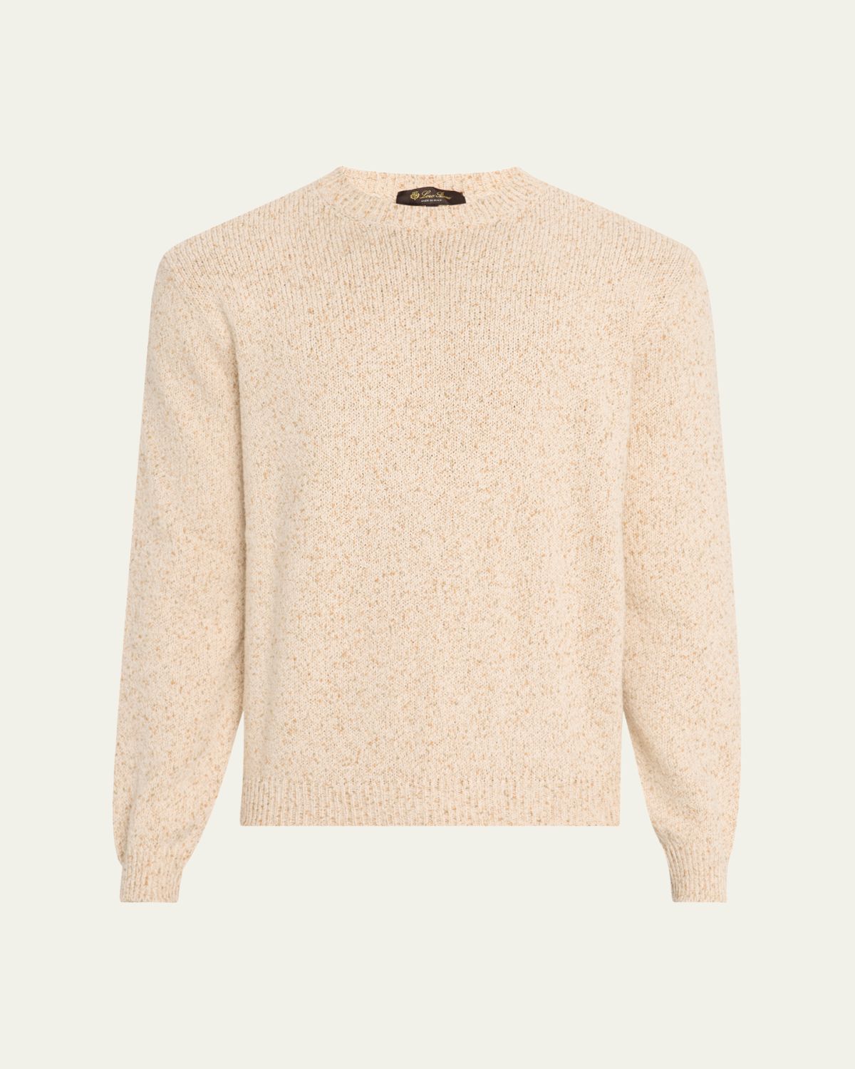 Loro Piana Men's Meina Cotton Crewneck Sweater