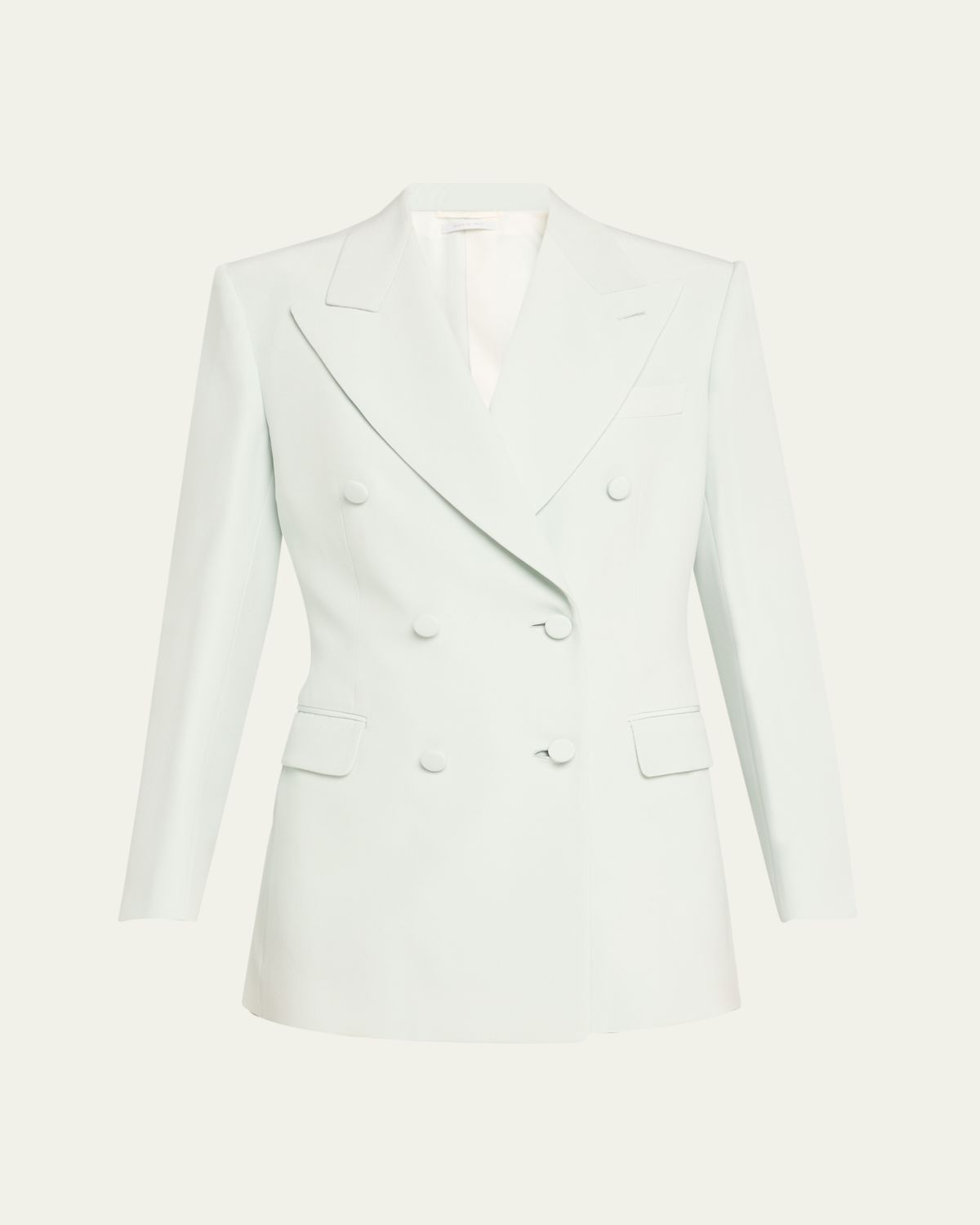 Brioni Double-Breasted Cady Silk Jacket