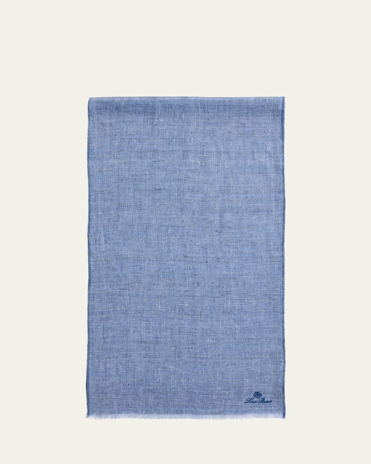 Loro Piana Men's Alisei Linen Scarf