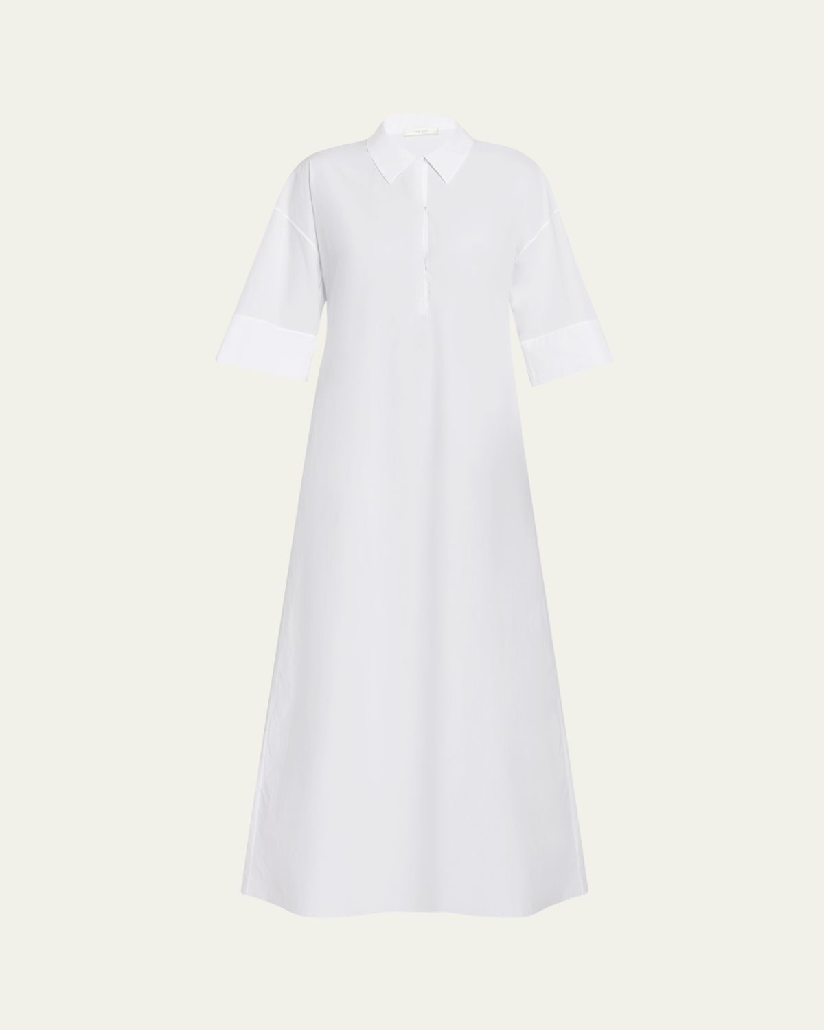 THE ROW Eveline Three-Quarter Sleeve Maxi Dress