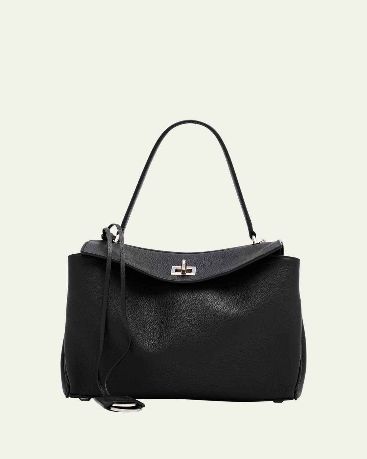 Balenciaga Rodeo Small Grained Leather Top-Handle Bag