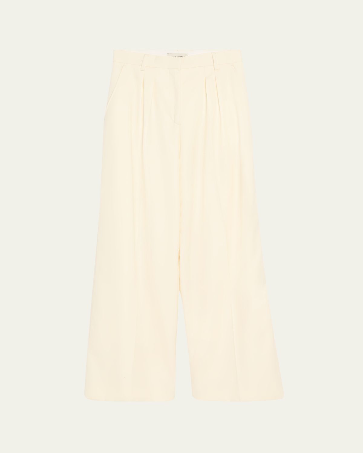 Officine Generale Elia Pleated Wool Pants