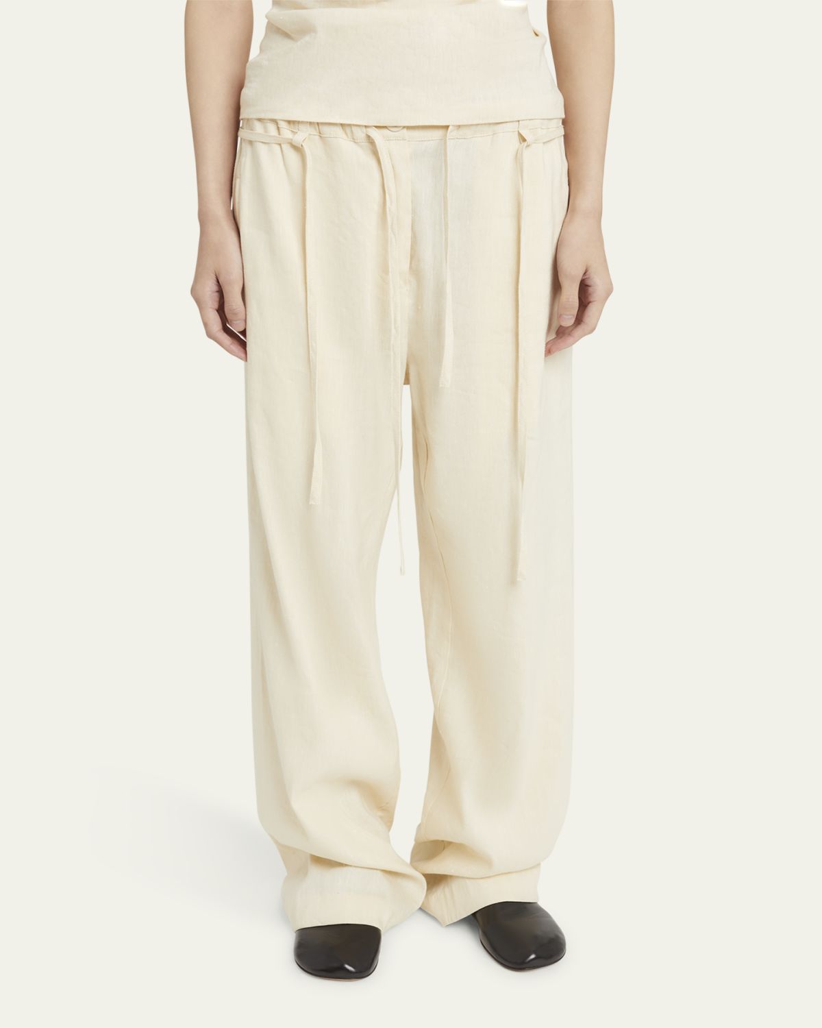 Proenza Schouler White Label Magnus Linen Slub Pants | Thumbnail 4