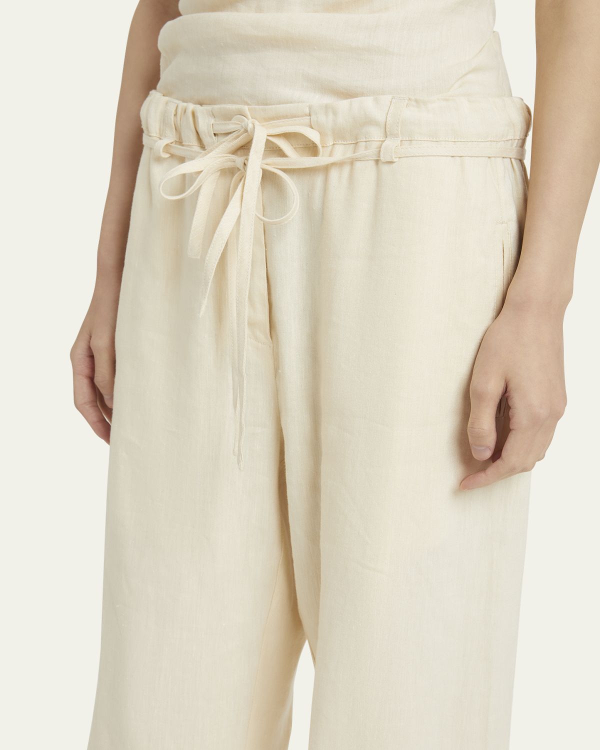 Proenza Schouler White Label Magnus Linen Slub Pants | Thumbnail 5