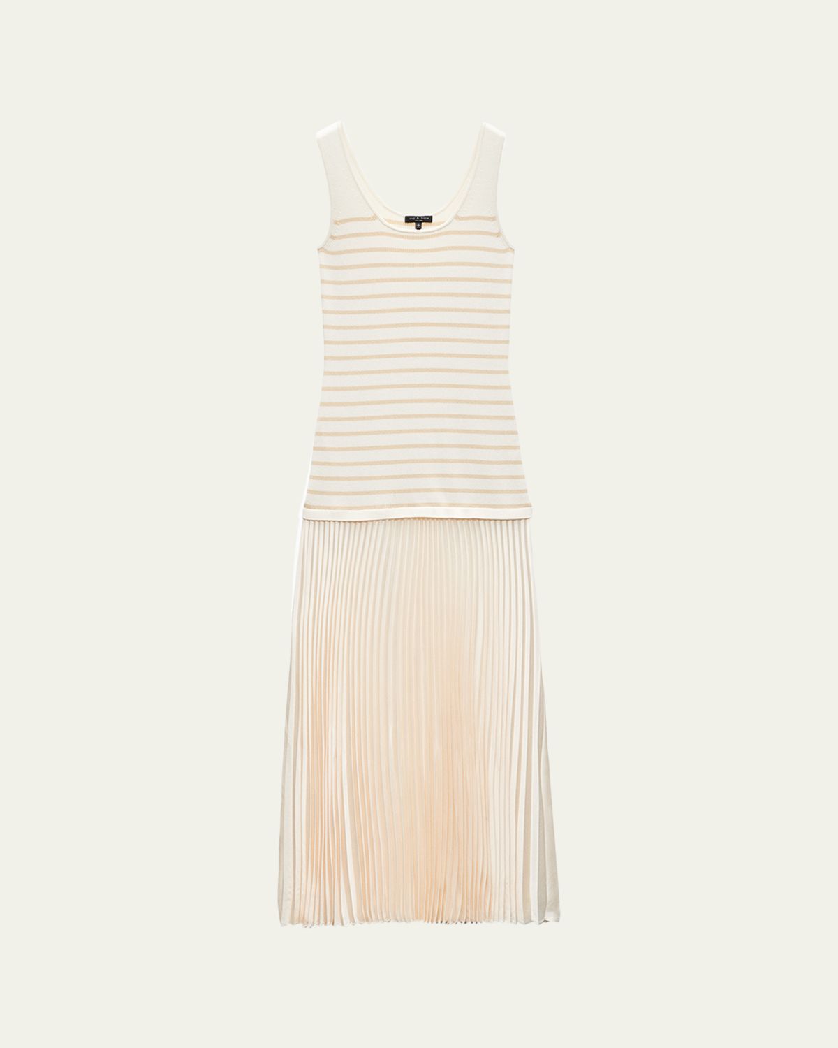 Rag & Bone Millie Stripe Drop-Waist Tank Dress