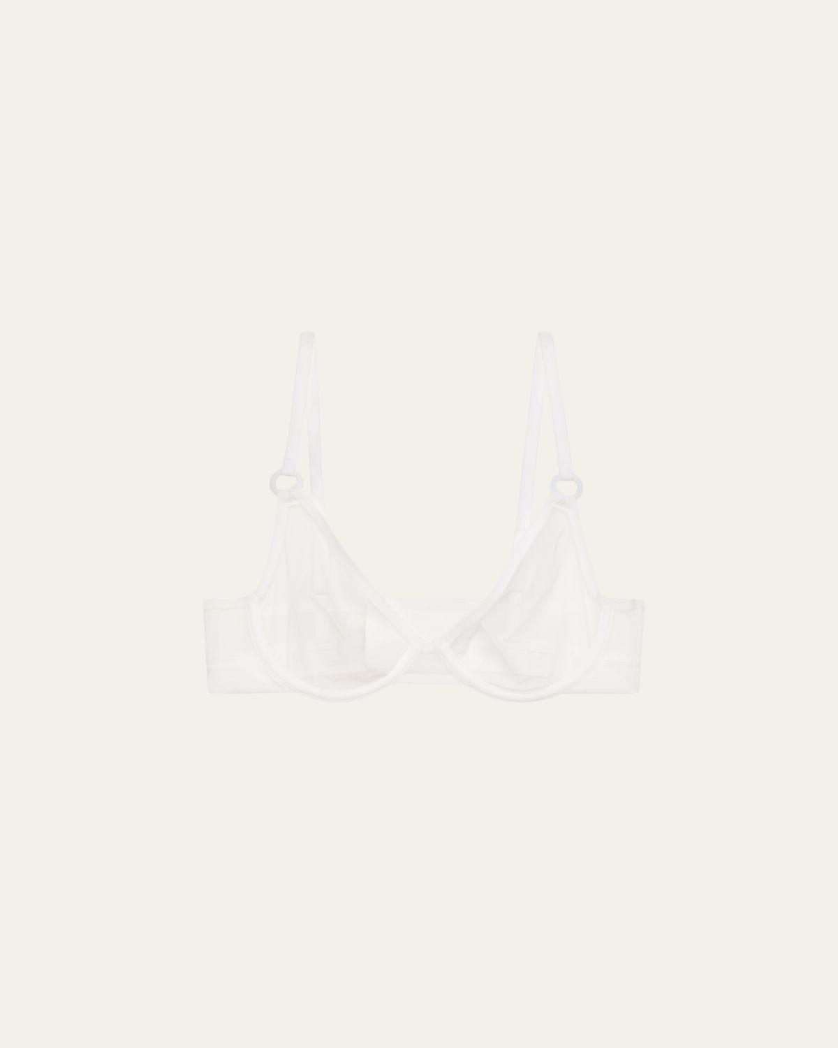 Livy Blue Monday Stretch Tulle Balcony Bra