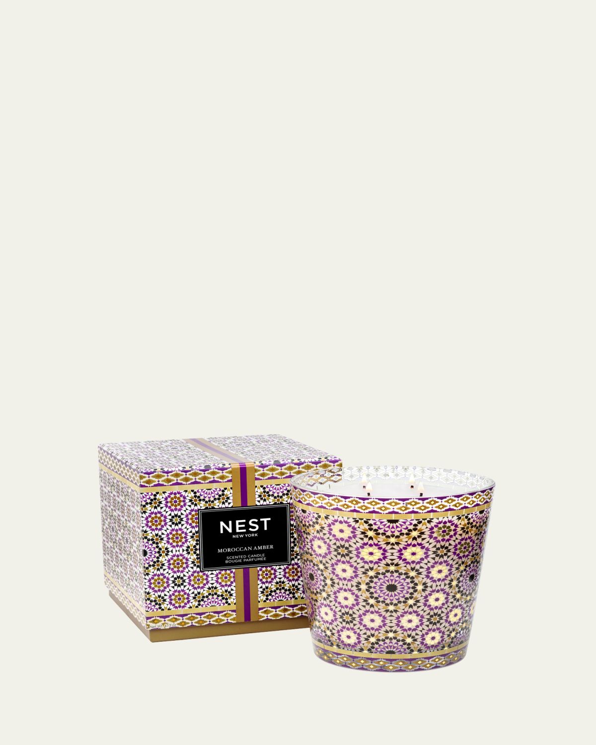 NEST New York Moroccan Amber Specialty Luxury Candle, 43.7 oz.