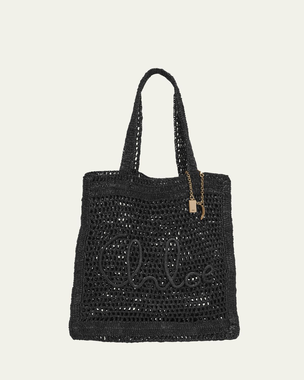 Chloe Summer Banana Tote Bag in Crochet Fabric | Thumbnail 14 Chloe Summer Banana Tote Bag in Crochet Fabric | Thumbnail 14