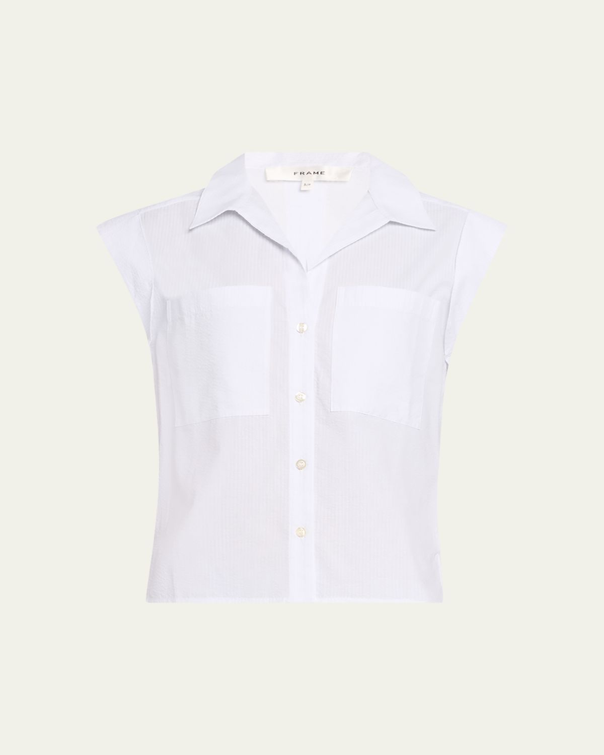 FRAME The Seersucker Leisure Shirt