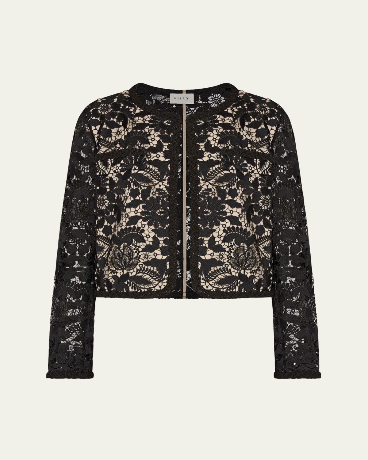 Milly 3D Garden Lace Jacket