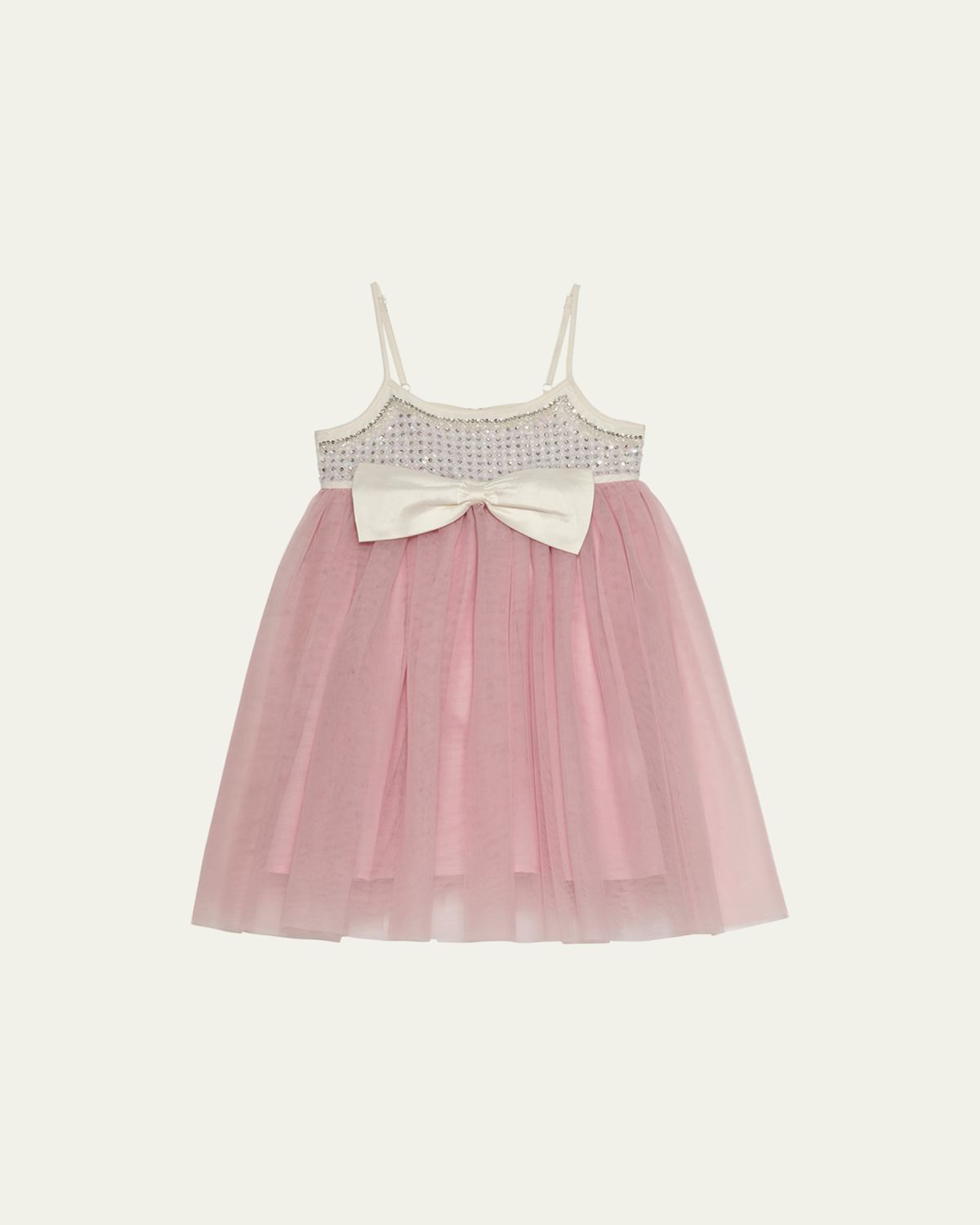 Tutu Du Monde Girl's Jolie Embellished Bow Tutu Dress, Size 3T-11
