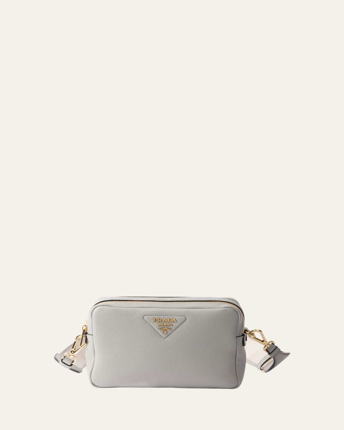 Prada Daino Soft Leather Camera Crossbody Bag