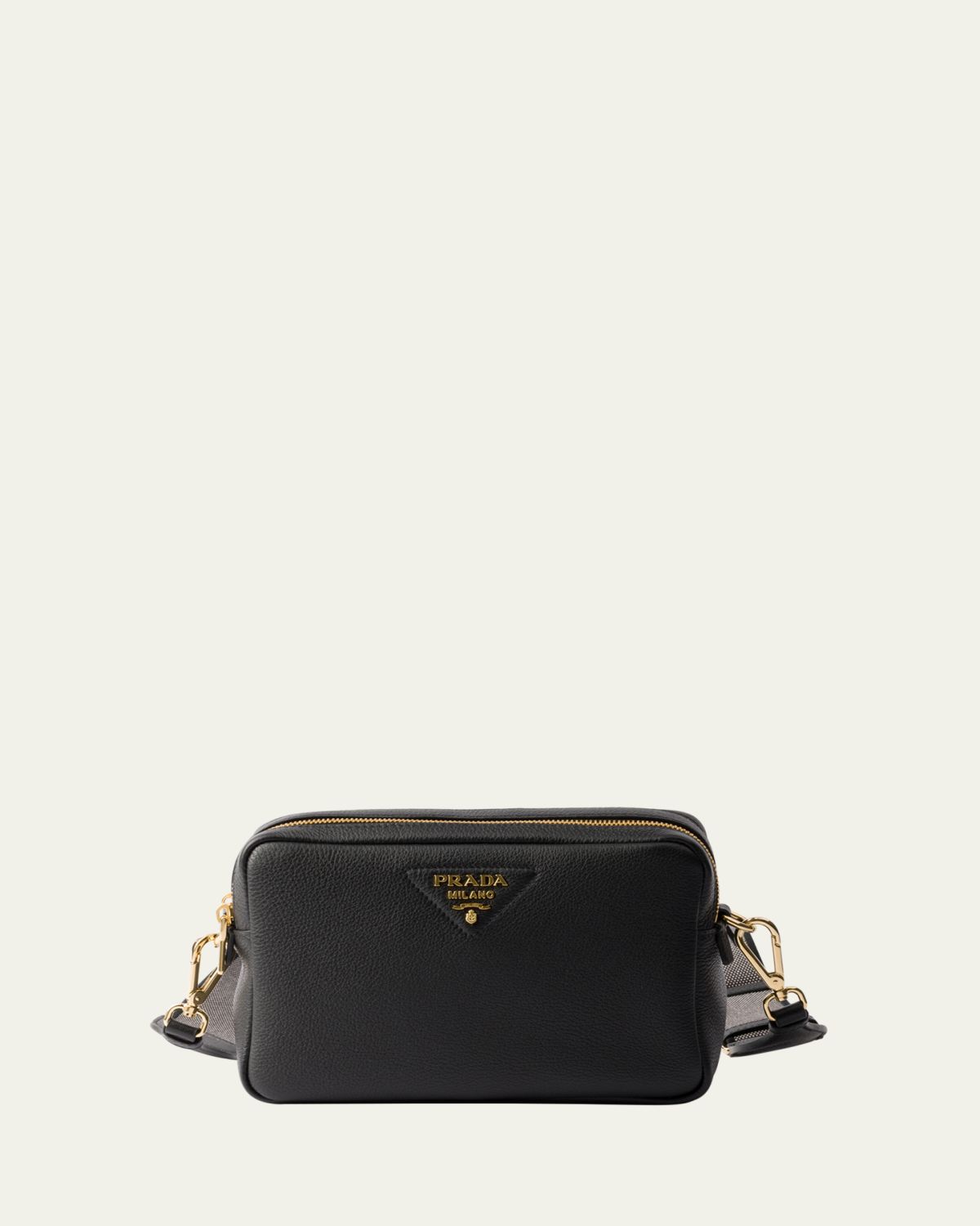 Prada Daino Soft Leather Camera Crossbody Bag | Thumbnail 5 Prada Daino Soft Leather Camera Crossbody Bag | Thumbnail 5
