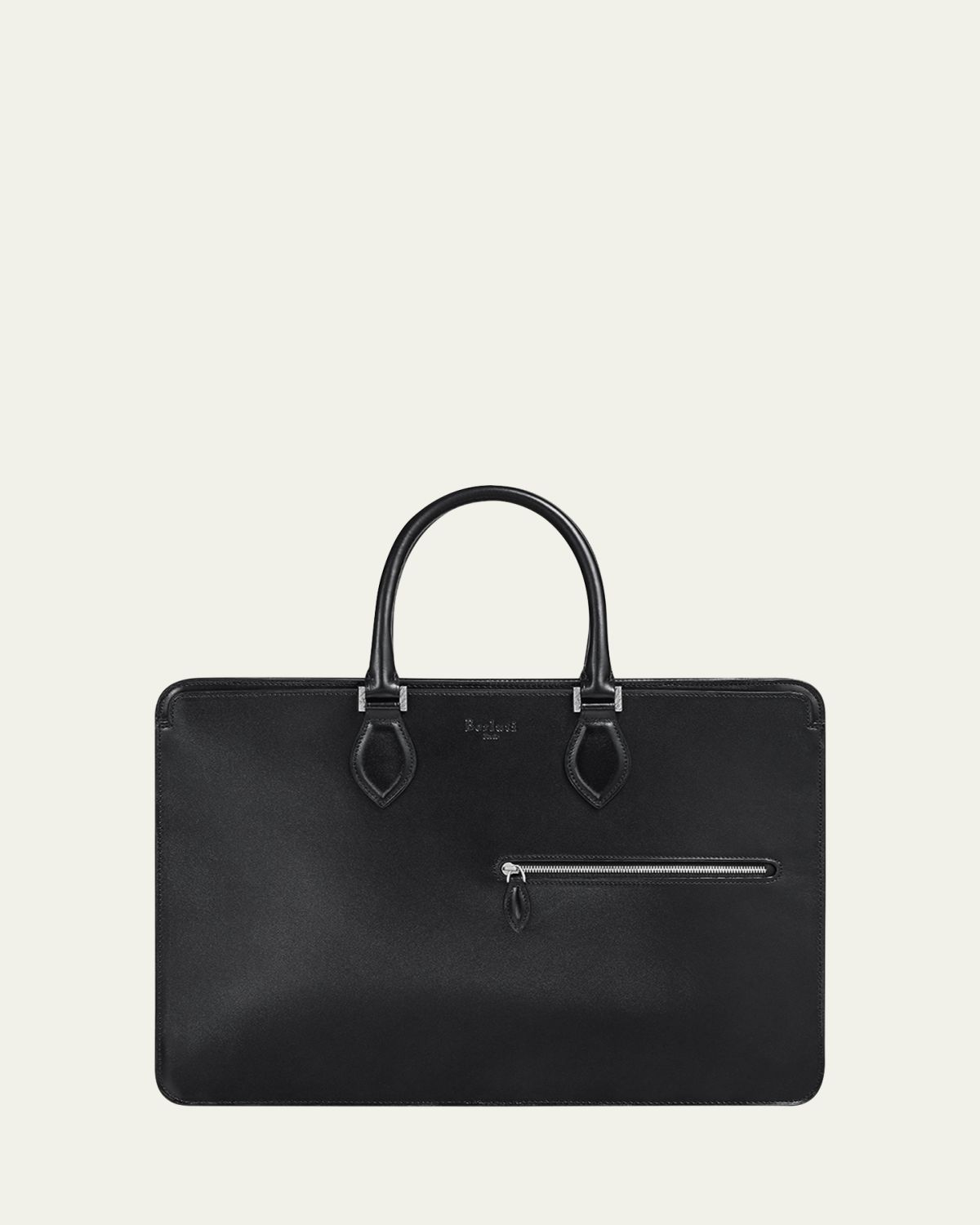 Berluti Men's Un Jour Neo Box Leather Briefcase