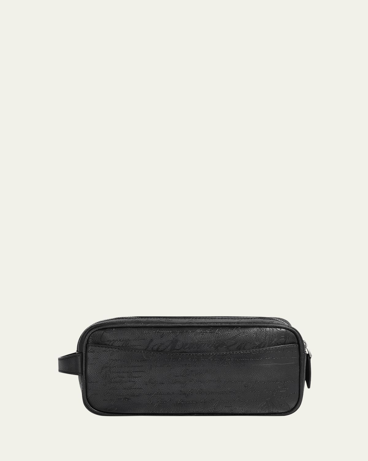 Berluti Men's Formula 1003 Scritto Leather Toiletry Pouch