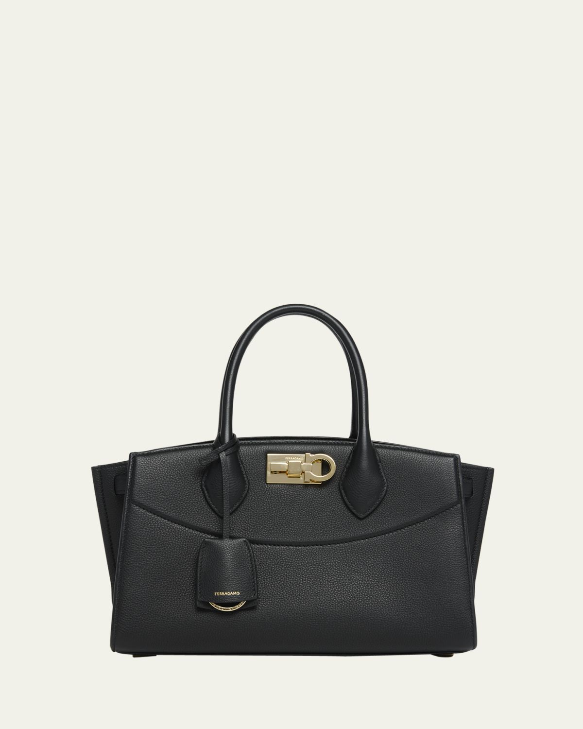 Ferragamo The New Studio Soft Leather Top-Handle Bag | Thumbnail 4 Ferragamo The New Studio Soft Leather Top-Handle Bag | Thumbnail 4