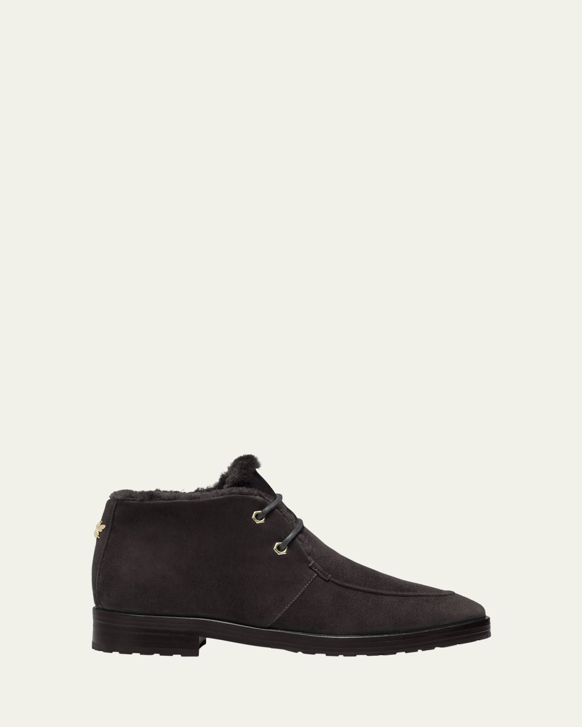 Bougeotte Aspen Suede Shearling-Lined Winter Boots