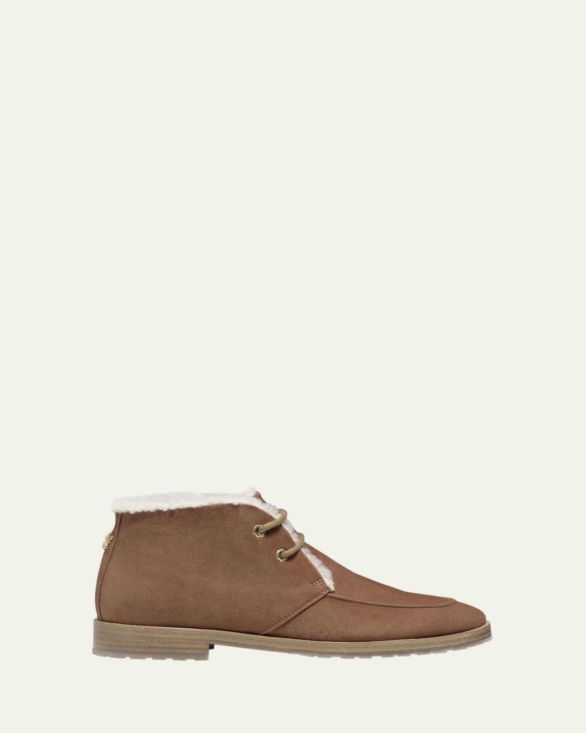 Bougeotte Aspen Suede Shearling-Lined Winter Boots