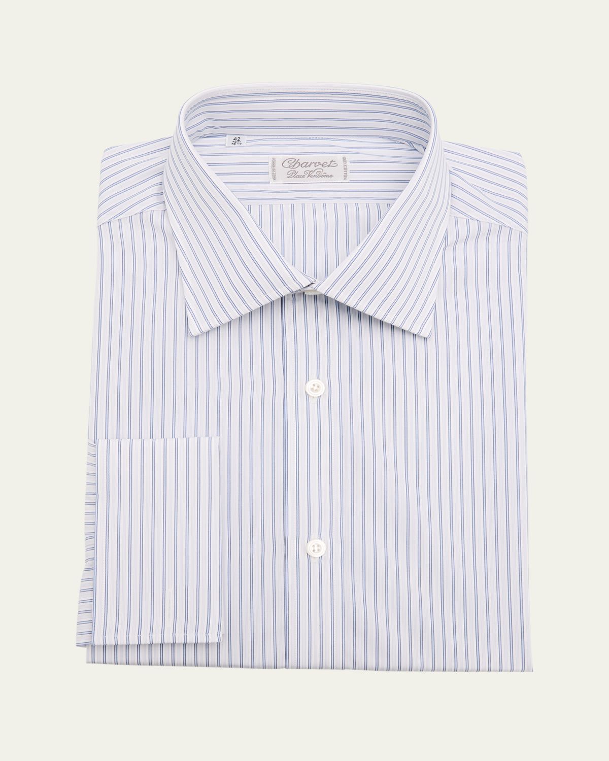 Charvet Men's Cotton Multi-Stripe Dress Shirt