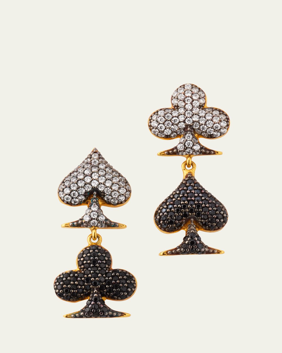 Begum Khan Mini Life is a Game Dangle Earrings