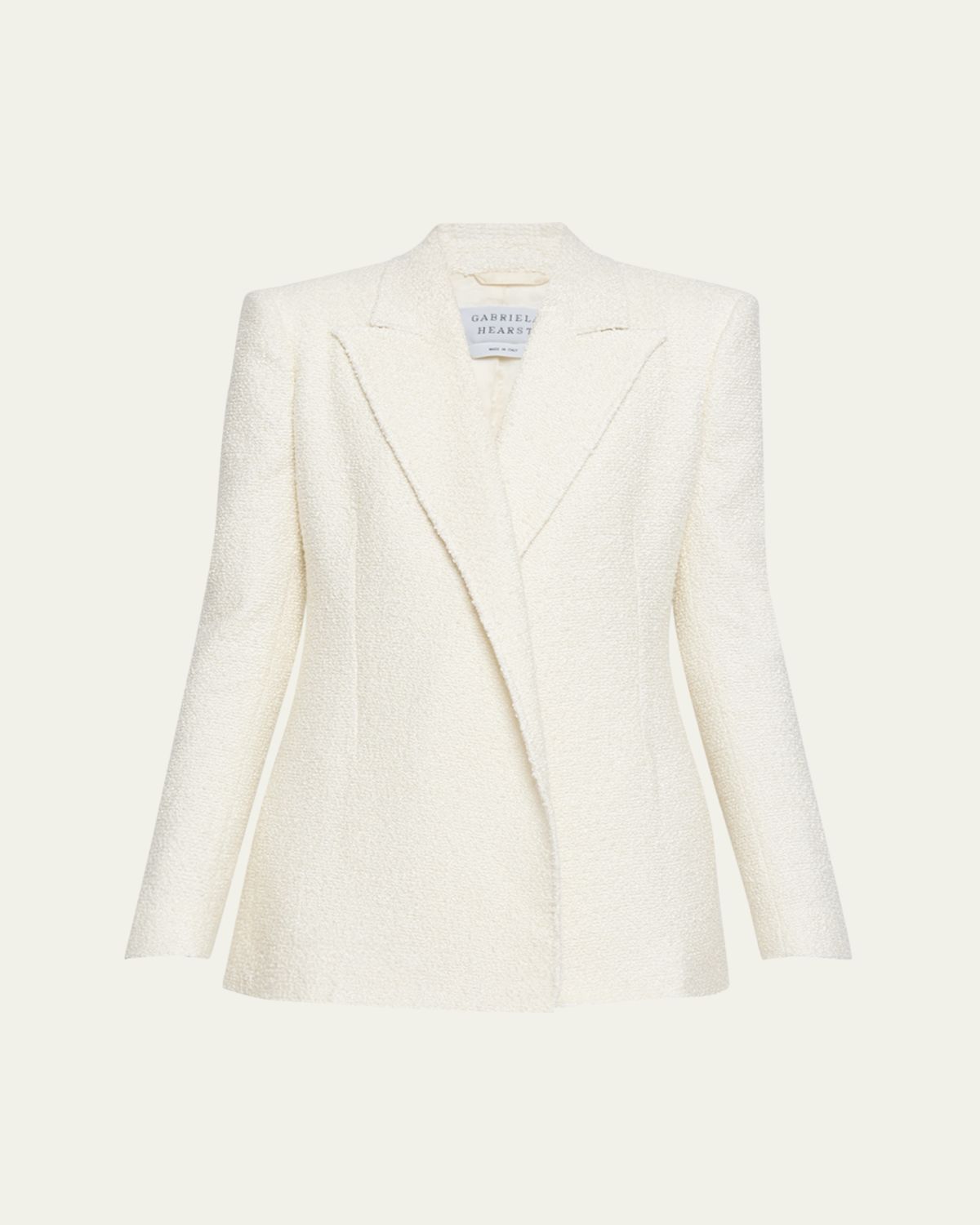 Gabriela Hearst Mairi Silk Boucle Blazer
