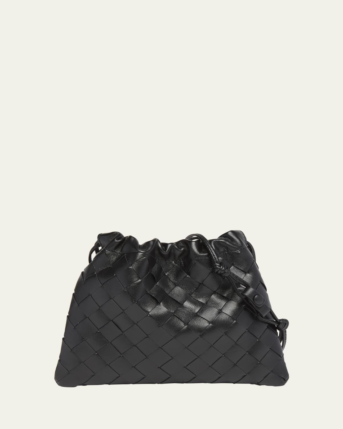 Bottega Veneta Small Leather Pouch Crossbody Bag