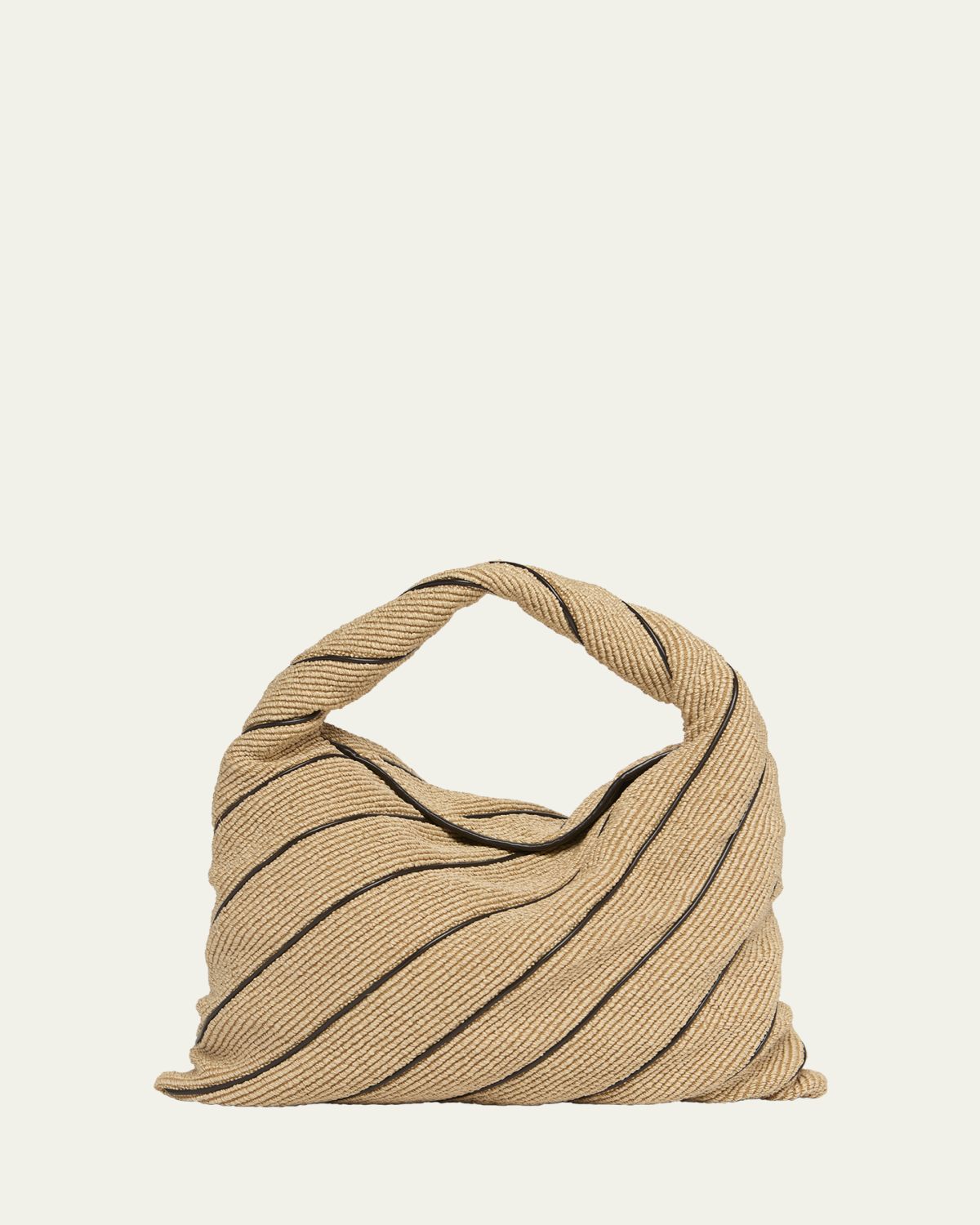 Bottega Veneta Hop Large Striped Shoulder Bag | Thumbnail 6
