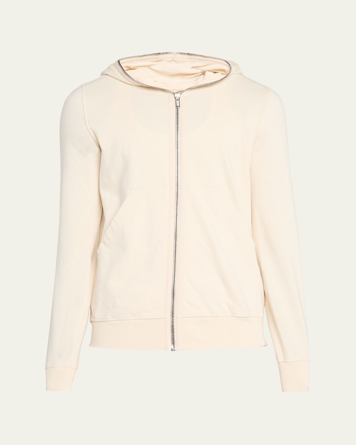 DRKSHDW RICK OWENS Men's Full-Zip Cotton Hoodie