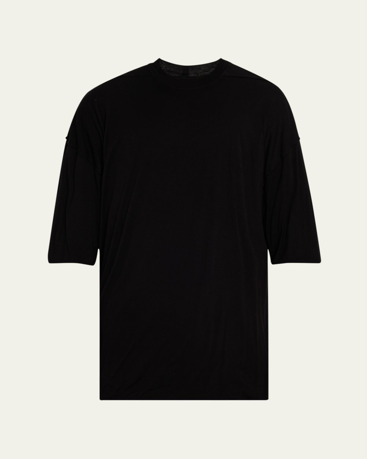 DRKSHDW RICK OWENS Men's Tommy Double-Layer T-Shirt