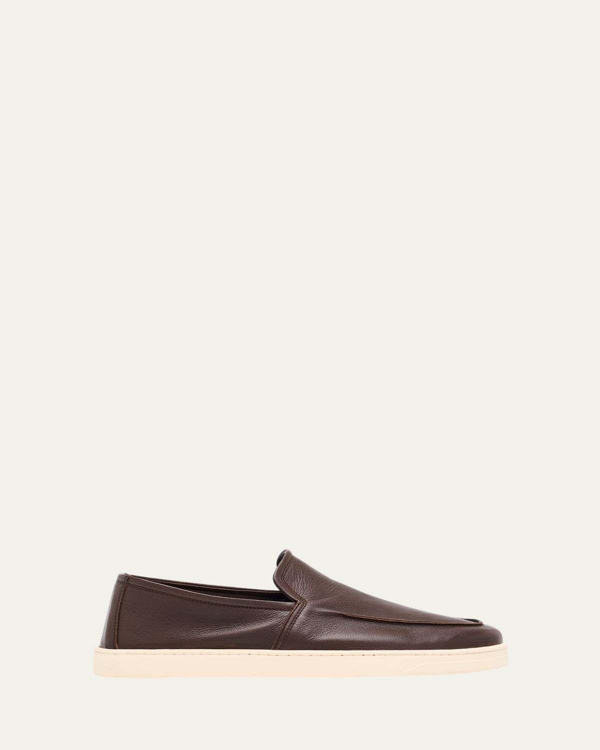 Bergdorf Goodman Men's Buffalo Leather Slip-On