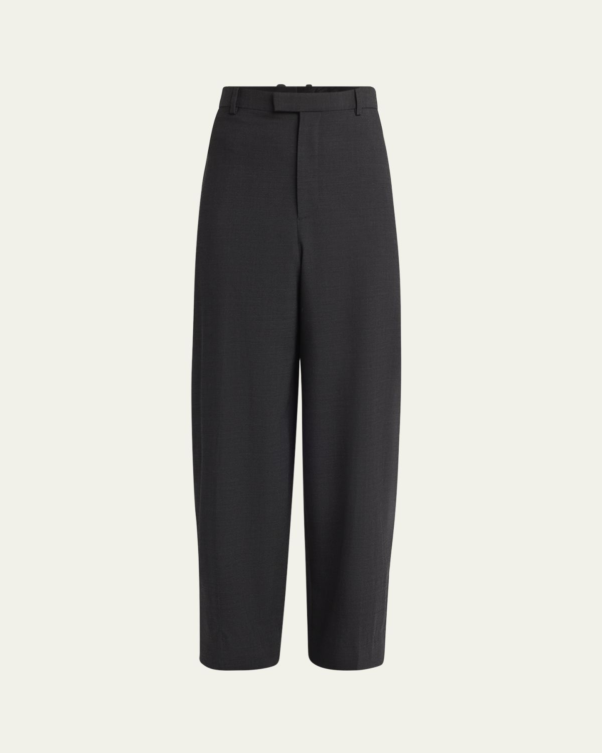 Bottega Veneta Men's Wool-Blend Tricotine Trousers