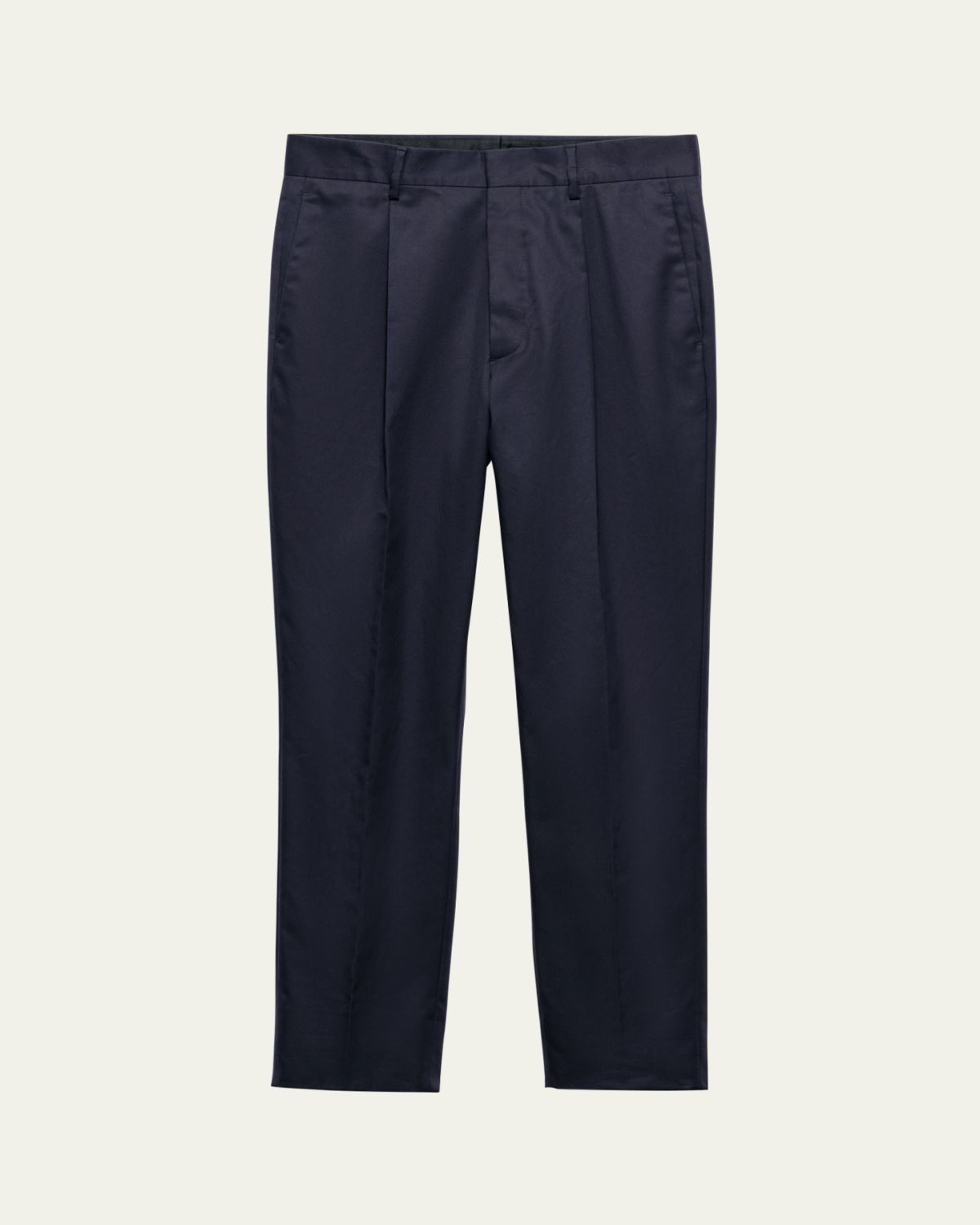 Prada Men's Pleated Twill Pants