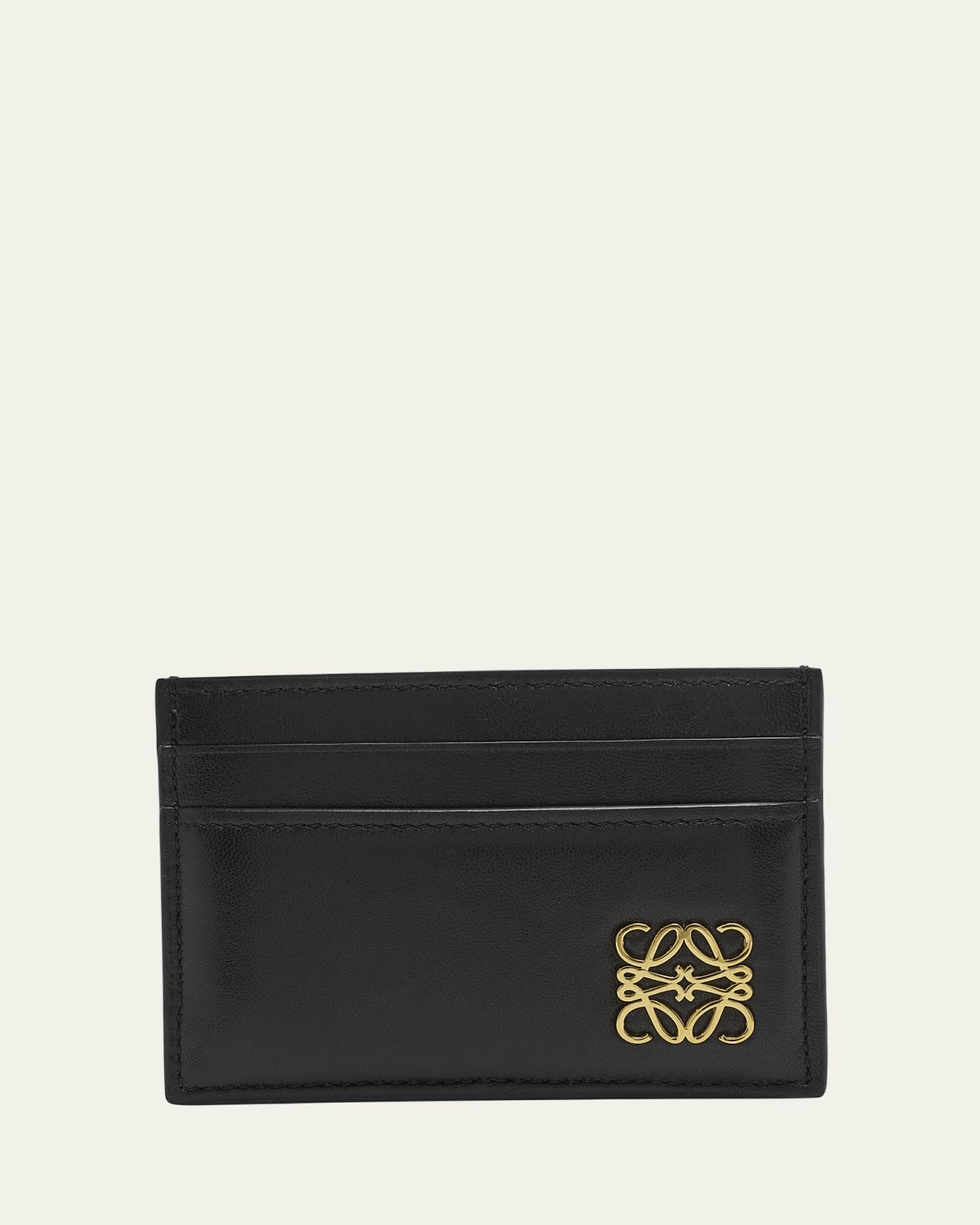 Loewe Anagrame Puffer Card Holder in Leather