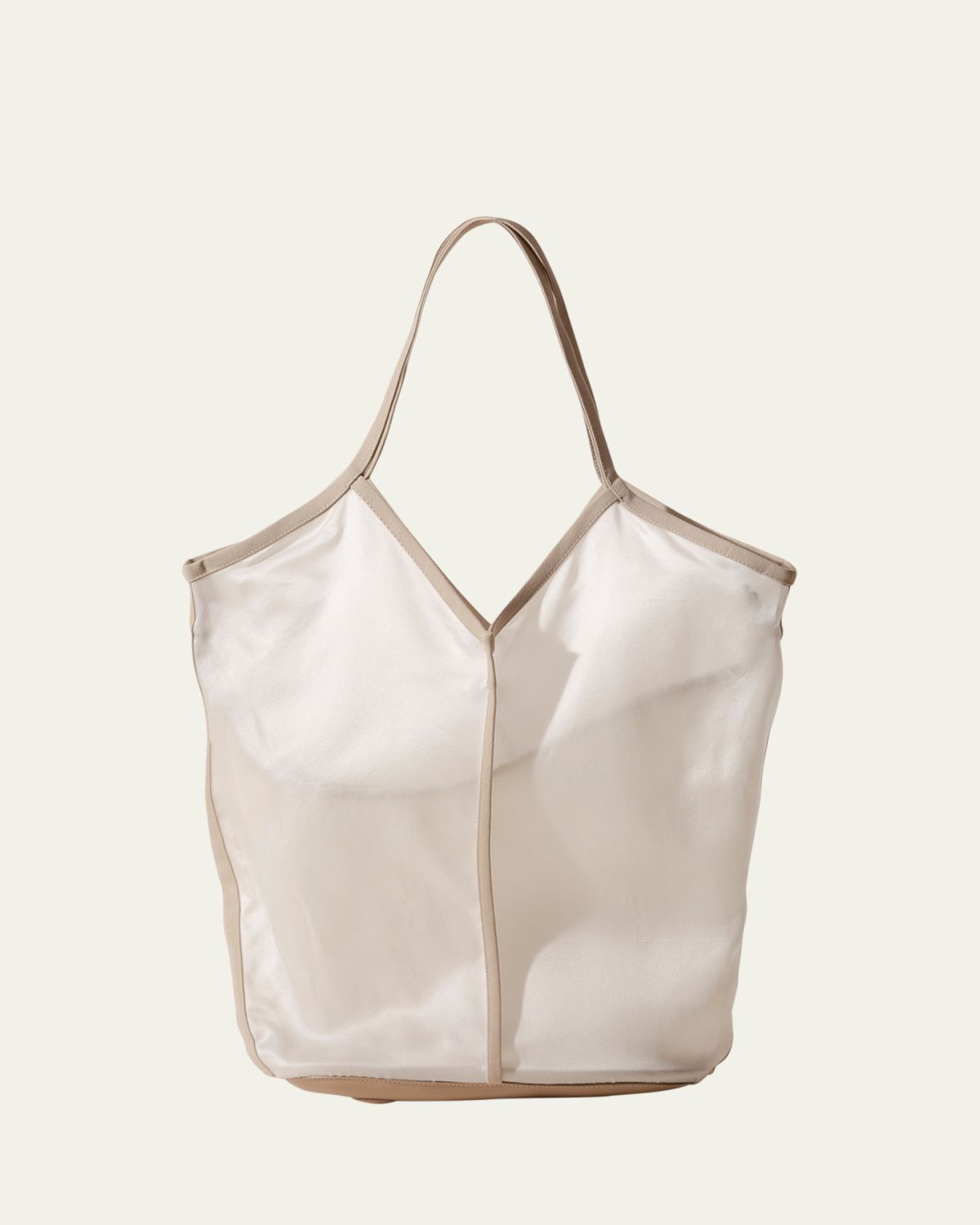 HEREU Calella Small Mesh Silk Tote Bag