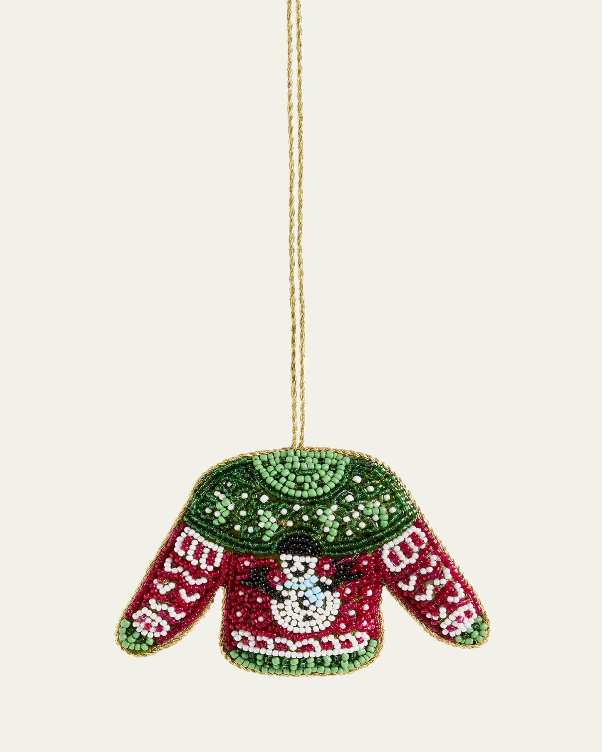 Sudha Pennathur Ugly Christmas Sweater Ornament