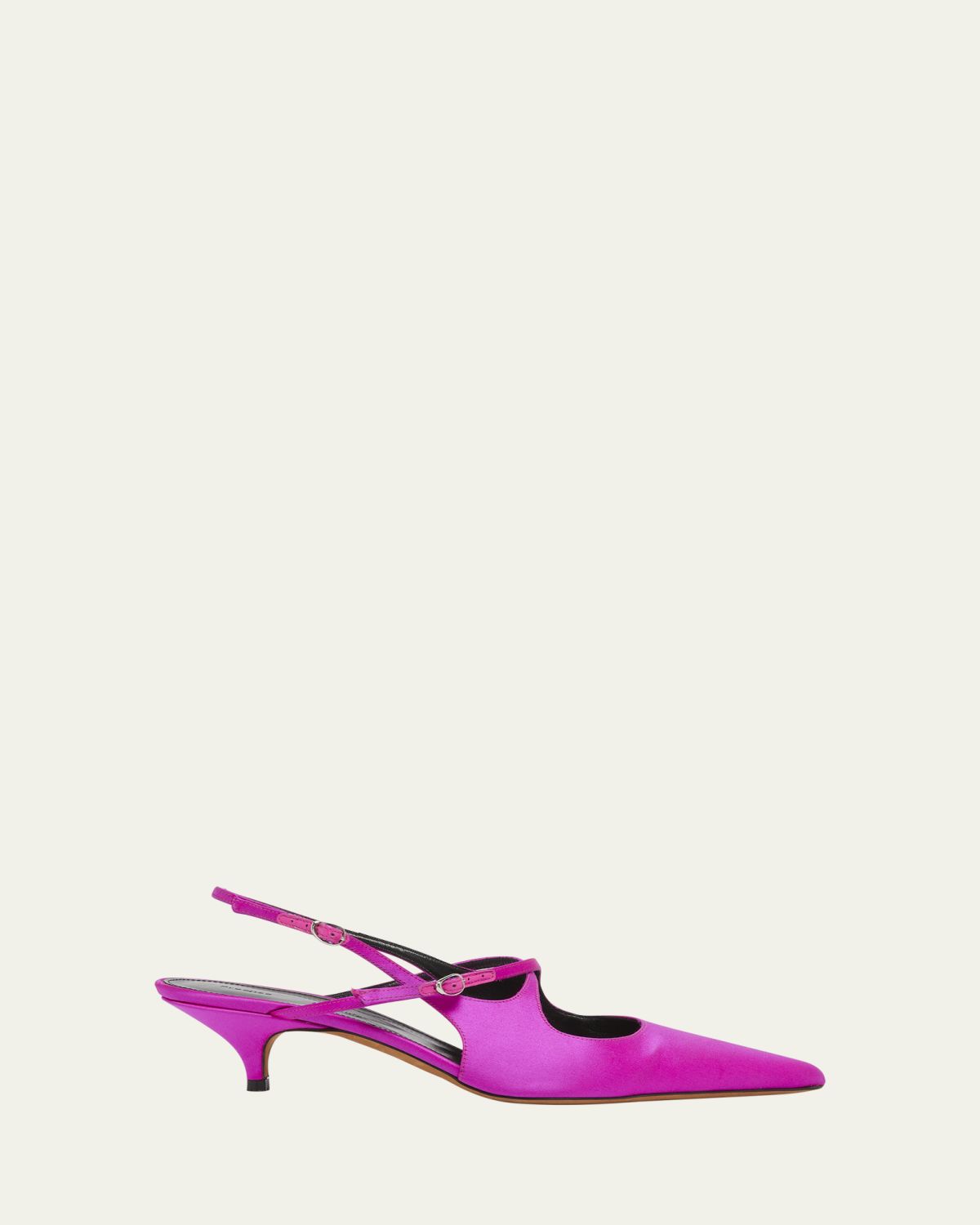 Proenza Schouler Slash Crisscross Slingback Pumps