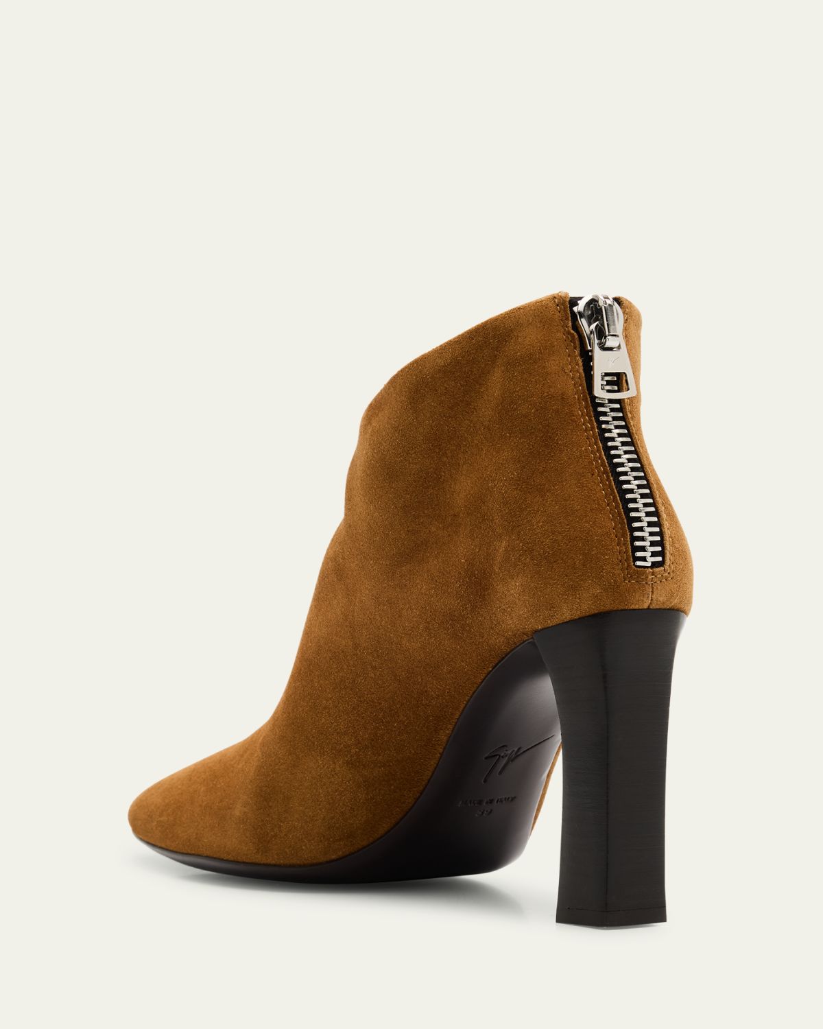 Giuseppe Zanotti Sensorial Suede Leather Ankle Booties | Thumbnail 4 Giuseppe Zanotti Sensorial Suede Leather Ankle Booties | Thumbnail 4