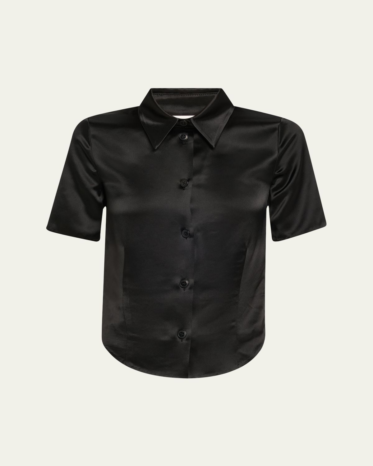 Nanushka Clare Slip Satin Shirt