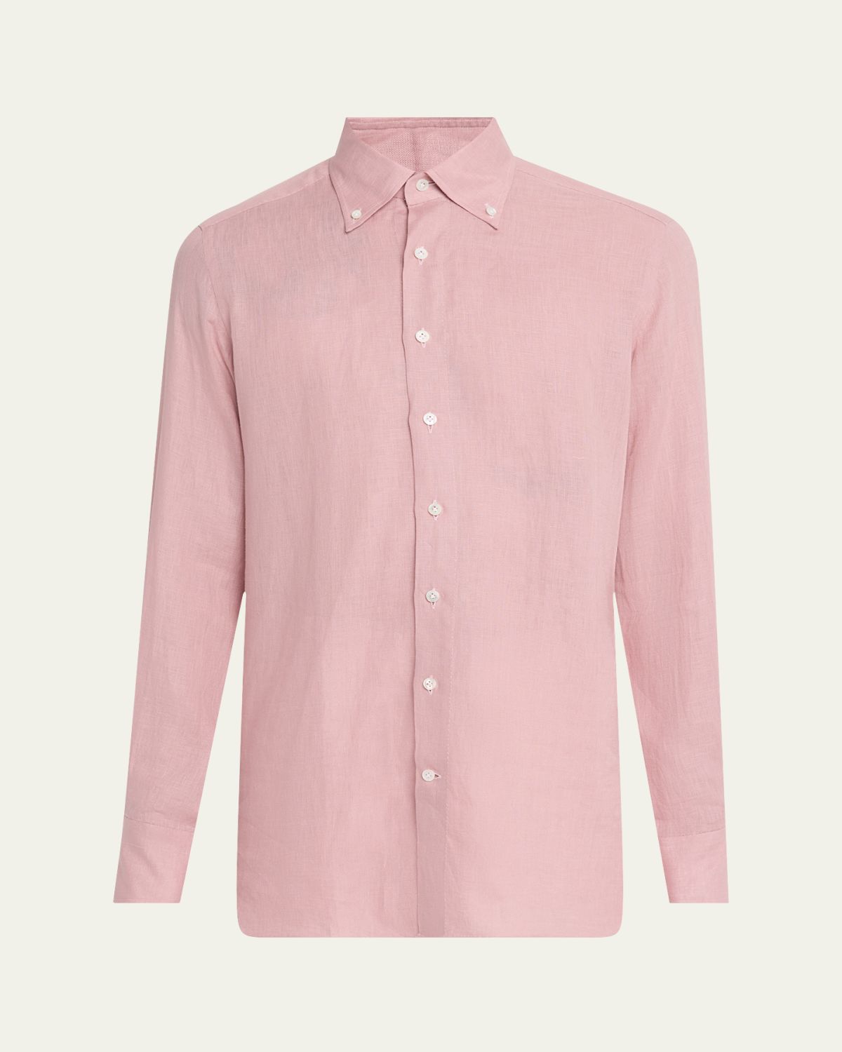 100Hands Men's Limited Edition Rosewood Linen Sport Shirt