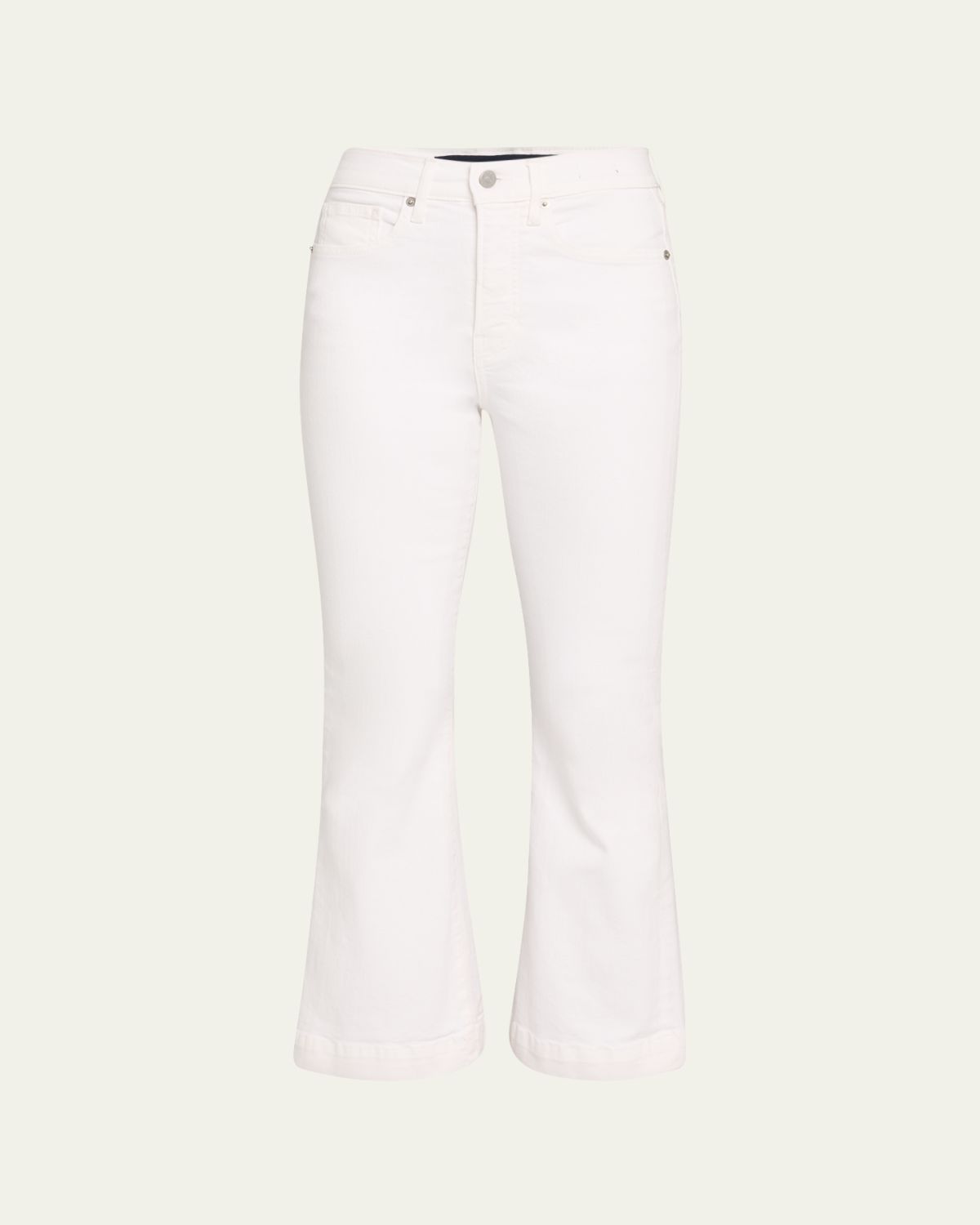 Veronica Beard Carson High-Rise Ankle Flare Jeans - Women's Clothing