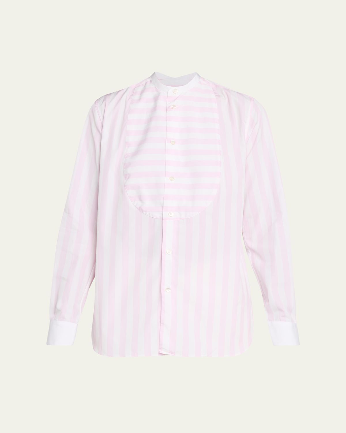 Sebline Bunny Striped Tuxedo BubShirt