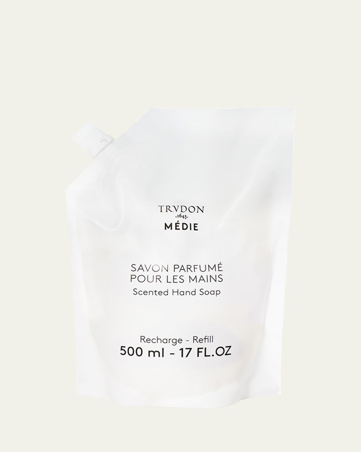 Trudon Liquid Hand Soap Refill Medie, 11.8 oz.